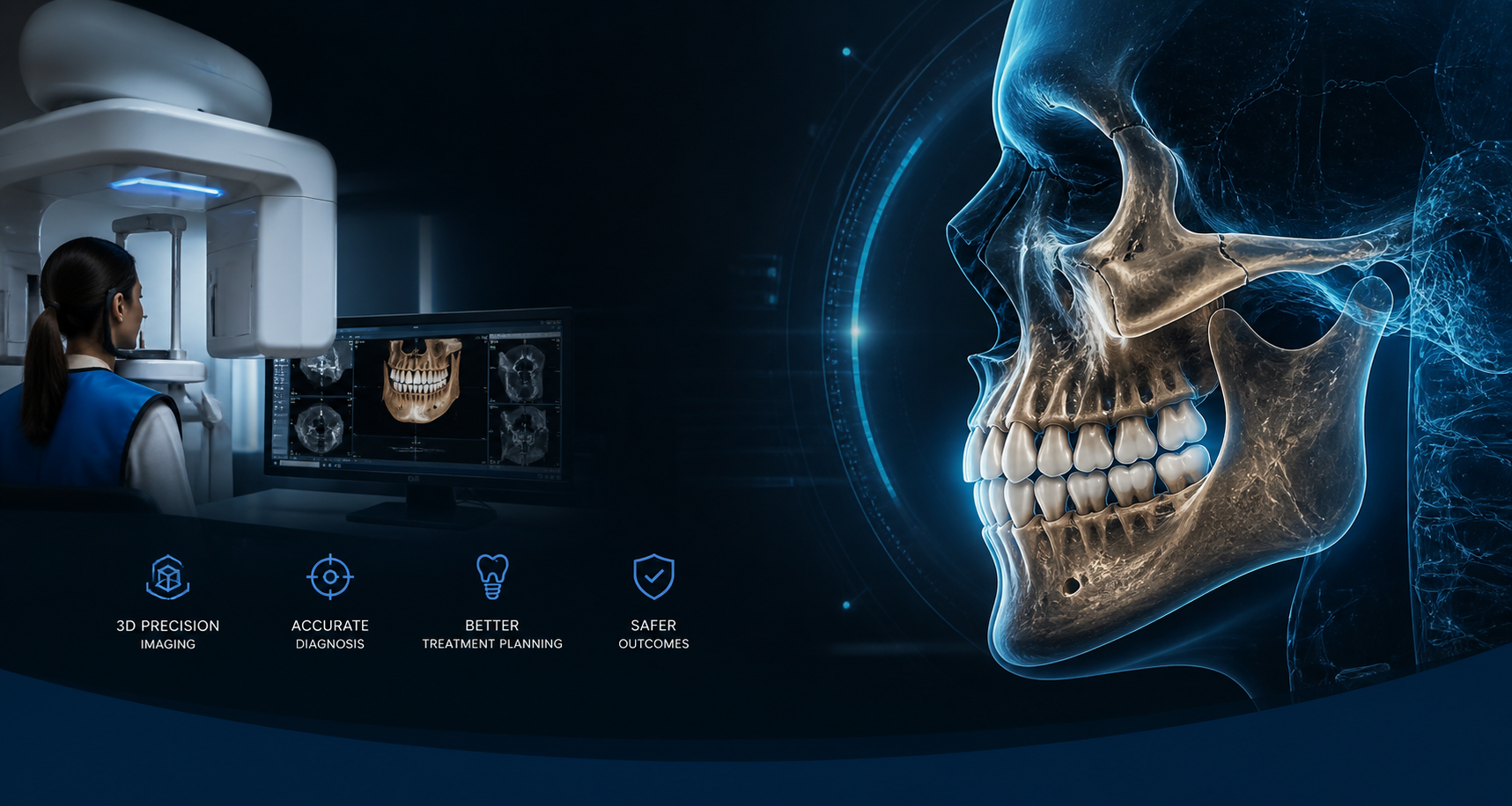 CBCT 3D dental scan image Pune
